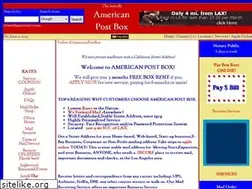 Sites similar to americanpostbox.com