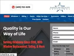 Sites similar to americanqualityexteriors.com