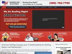 Sites similar to americanroofingok.com