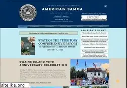 Sites similar to americansamoa.gov