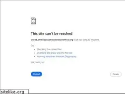 Sites similar to americansamoaelectionoffice.org