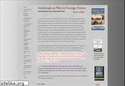 Sites similar to americansatwarinforeignforces.com