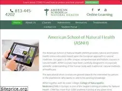 Sites similar to americanschoolofnaturalhealth.com