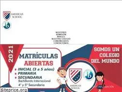 Sites similar to americanschooltrujillo.com
