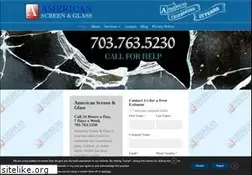Sites similar to americanscreenandglass.com