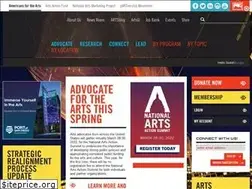 Sites similar to americansforthearts.org