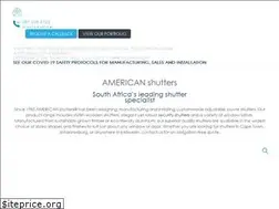 Sites similar to americanshutters.co.za