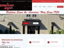 Sites similar to americansigninc.com