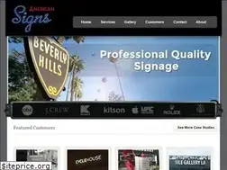 Sites similar to americansignsinc.com