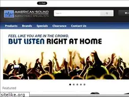 Sites similar to americansoundesales.com