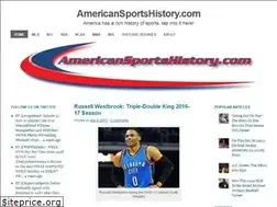 Sites similar to americansportshistory.com
