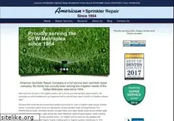 Sites similar to americansprinklerrepair.com