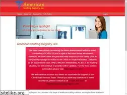 Sites similar to americanstaffingregistry.com