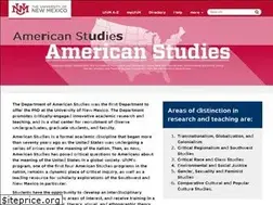 Sites similar to americanstudies.unm.edu