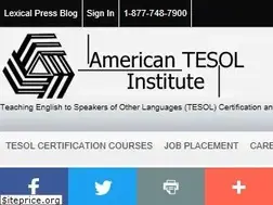 Sites similar to americantesol.com