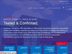 Sites similar to americantestingservices.com
