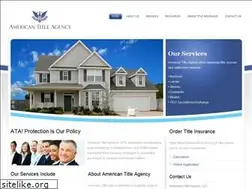 Sites similar to americantitleagency.net