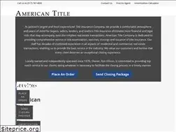 Sites similar to americantitlejackson.com