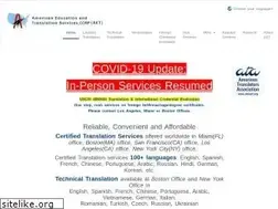 Sites similar to americantranslationservice.com