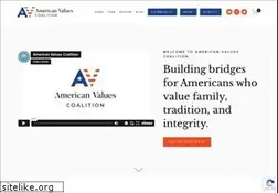 Sites similar to americanvalues.org