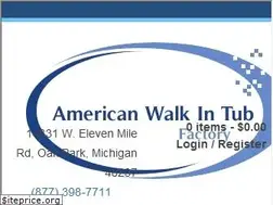 Sites similar to americanwalkintubfactory.com