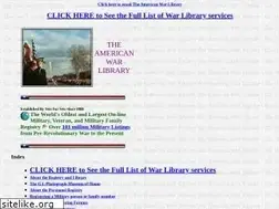Sites similar to americanwarlibrary.com