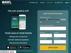 Sites similar to americanwebloan.com