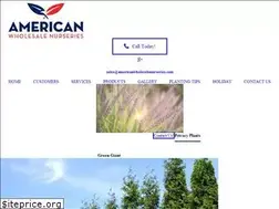 Sites similar to americanwholesalenurseries.com