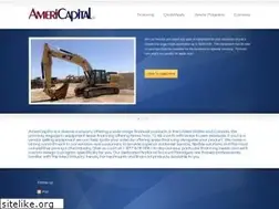 Sites similar to americapital.net