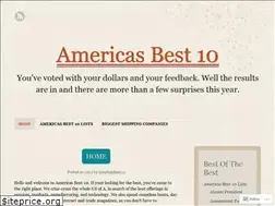Sites similar to americasbest10.wordpress.com