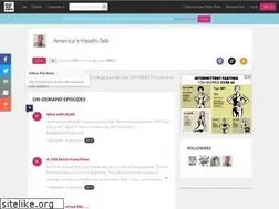 Sites similar to americashealthtalk.com
