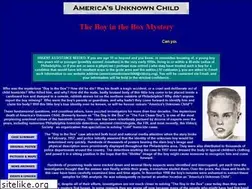 Sites similar to americasunknownchild.net