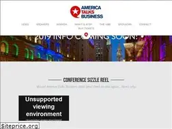 Sites similar to americatalksbusiness.com