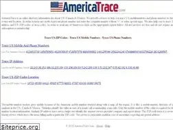 Sites similar to americatrace.com