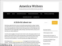 Sites similar to americawriters.com