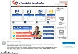 Sites similar to americkajazykovka.cz