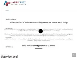 Sites similar to americrestluxuryhomes.com