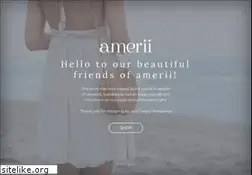 Sites similar to amerii.com