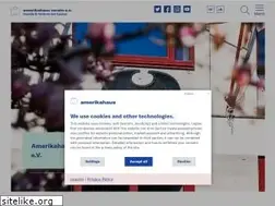 Sites similar to amerikahausverein.de
