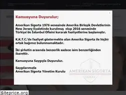 Sites similar to amerikansigorta.com