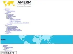 Sites similar to amerm.org