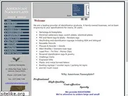 Sites similar to amernameplate.com