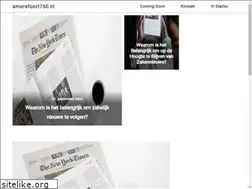Sites similar to amersfoort750.nl