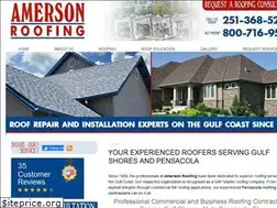 Sites similar to amersonroofing.com