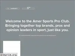 Sites similar to amersportsproclub.com