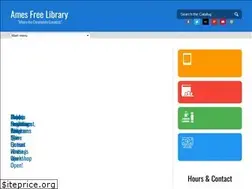 Sites similar to amesfreelibrary.org
