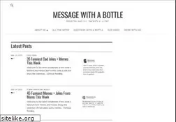 Sites similar to amessagewithabottle.com
