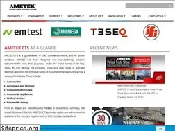 Sites similar to ametek-cts.com