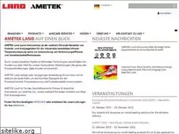 Sites similar to ametek-land.de