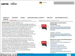Sites similar to ametekmocon.de